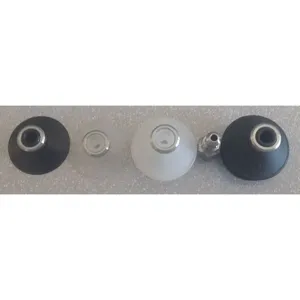 SMC VALVES RFKSS-GAS0069 Vacuum Pad Diameter 32mm 25.4mm Black/clear | AG6KKV 36LU42