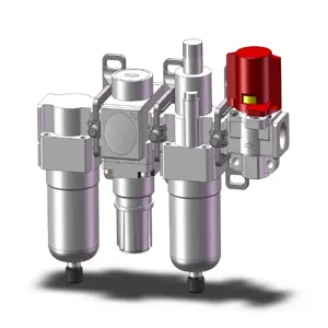 SMC VALVES AC20-N02E-V-3CZ-B Modular, 1/4 Inch Size, N Port | AN9FMQ