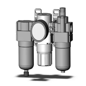 SMC VALVES AC20-N02G-CZ-A Modular, 1/4 Inch Size, N Port | AN8QGR