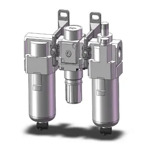 SMC VALVES AC25-N02-3Z-B Modular, 1/4 Port Size | AN9WRQ