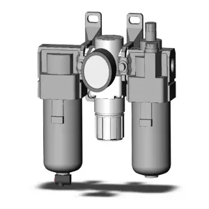 SMC VALVES AC25-N02G-Z-A Modular, 1/4 Inch Size, N Port | AN8QGZ