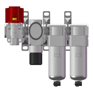 SMC VALVES AC25C-N02M-V-RZ-A Modular, 1/4 Inch Size, N Port | AN9LCZ