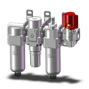 SMC VALVES AC30-N03-V-3Z-B Modular, 3/8 Inch Size, N Port | AN9KTX