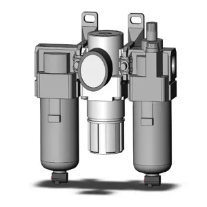 SMC VALVES AC30-N03G-3Z-A Modular, 3/8 Inch Size, N Port | AN8QGV