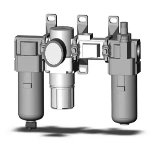 SMC VALVES AC30-N03G-K-6Z-A Modular, 3/8 Inch Size, N Port | AN9FBW