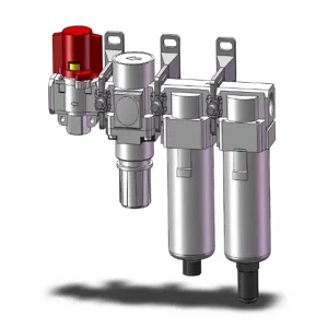 SMC VALVES AC30C-N03CE-V-RZ-B Combo Modular, 3/8 Port Size | AN8UTE