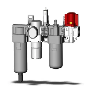 SMC VALVES AC40-03DG-SV-A Modular, 3/8 Inch Size, Port | AP2XHB