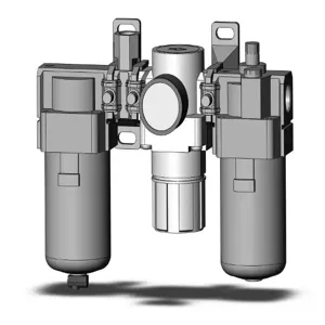 SMC VALVES AC40-04G-T-A Modular, 1/2 Inch Size, Port | AP2YMK