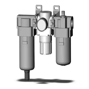 SMC VALVES AC40-06DG-A Modular, 3/4 Inch Size, Port | AN9ZNT