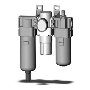 SMC VALVES AC40-N04DG-Z-A Modular, 1/2 Inch Size, N Port | AN8QHH