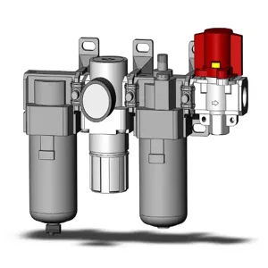 SMC VALVES AC40-N04G-V-Z-A Modular, 1/2 Port Size | AP2UZU