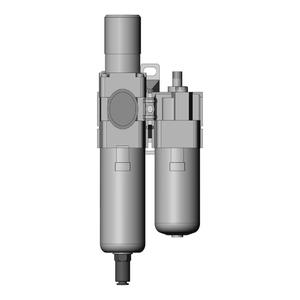 SMC-VENTILE AC40A-N04DG-ZA Modular, 1/2 Zoll Größe, N-Anschluss | AN9FUK