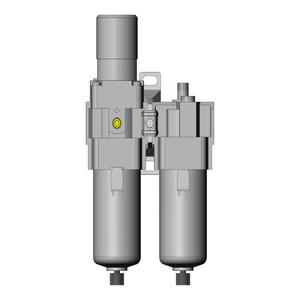 SMC VALVES AC40A-N06-2Z-A Modular, 3/4 Inch Size, N Port | AN9AJK