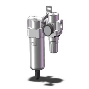 SMC VALVES AC40B-N04DG-Z-B Modular, 1/2 Inch Size, N Port | AN9EZF