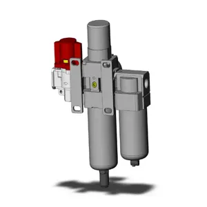 SMC VALVES AC40D-N03DG-V1-RZ-A Modular, 3/8 Inch Size, N Port | AN9KQJ