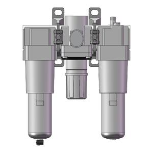 SMC VALVES AC50-10G-B Modular, 1 Inch Size, Port | AN9VNJ