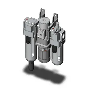 SMC VALVES ACG30-N03CG1-Z Regulator, 3/8 Inch Modular | AN6AWJ