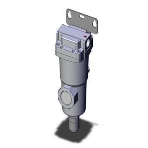 SMC VALVES AMG150C-N02BC-R Air Dryer, Water Separator, 1/4 Inch Size, Standard | AM9ANC