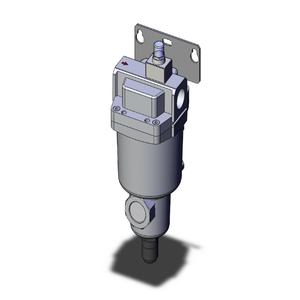 SMC VALVES AMH350C-N04BD-T Modular, 1/4 Inch Size, N Port | AN6NRY