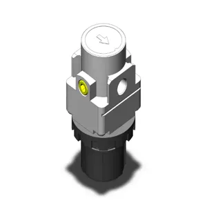 SMC VALVES AR20-01H-A Regulator, 1/8 Inch Modular | AN7DAF