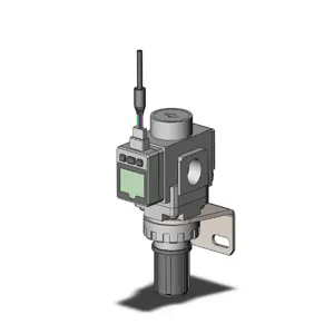 SMC VALVES AR20-N02BE4-Z-B Regulator, 1/4 Inch Modular | AP2NUU