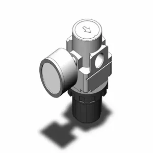 SMC VALVES AR20-N02GH-1Z-A Modular, 1/4 Inch Size, Port | AN8QEM