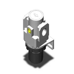 SMC VALVES AR25-02B-A Regulator, 1/4 Inch Modular | AN7DBF