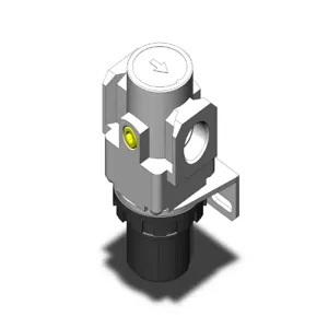 SMC VALVES AR25-03B-A Regulator, 3/8 Inch Modular | AN7DBJ