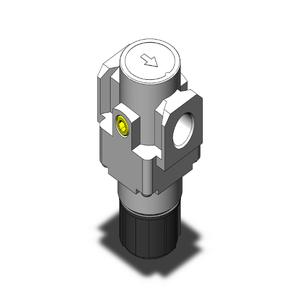 SMC VALVES AR25-F03-A Regler, 3/8 Zoll modular | AN7DBM