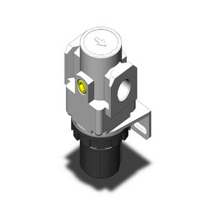 SMC VALVES AR25-N02B-ZA Regler, 1/4 Zoll modular | AN7DBP