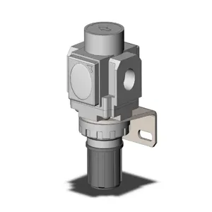 SMC VALVES AR25-N02BE-RZ-B Regulator, 1/4 Inch Modular | AN8XLU