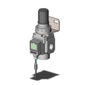 SMC VALVES AR25-N02BE1-NYZA-B Regler, 1/4 Zoll modular | AN8NUZ