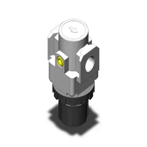 SMC VALVES AR25-N02H-1Z-A Regulator, 1/4 Inch Modular | AN8QET