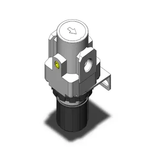 SMC VALVES AR40-03B-A Regulator, 3/8 Inch Modular | AN7DCN