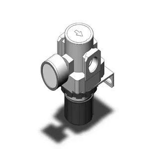 SMC VALVES AR40-04BG-1-A Regulator, 1/2 Inch Modular | AN9VJN