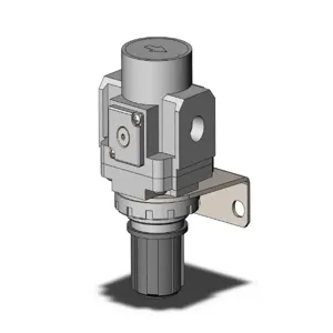 SMC VALVES AR40K-02B-B Regulator, 1/4 Inch Modular | AN8RTF