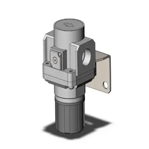 SMC VALVES AR50-06B-B Regulator, 3/4 Inch Modular | AN8UWQ