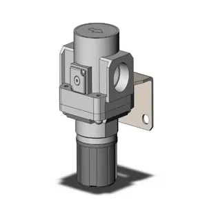 SMC VALVES AR60K-10B-B Regulator, 1 Inch Modular | AN9VPZ