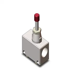 SMC VALVES AS2000E-02 Flow Controller, 1/4 Inch Size, Standard Port | AL3MRF