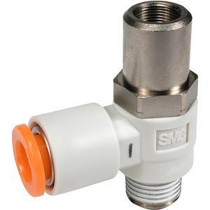 SMC VALVES AS2201F-N01-07D Durchflussregler, 1/8 Zoll Größe, Standard-N-Anschluss | AP2KVY