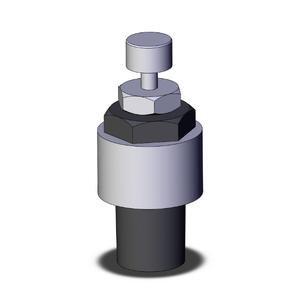 SMC VALVES ASN2-N03-J Durchflussregler, 3/8 Zoll Größe, Standard-N-Anschluss | AP2LHB
