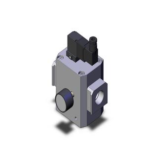 SMC VALVES AV5000-N06G-3DZ Ventil, 3/4 Anschlussgröße | AM4TQL