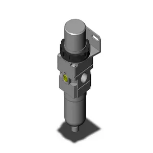 SMC VALVES AW20-02B-C-A Regulator, 1/4 Inch Modular | AN7DDL