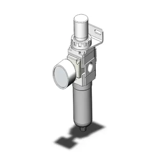 SMC VALVES AW20-02BCG-C-B Regulator, 1/4 Inch Modular | AN9VNK