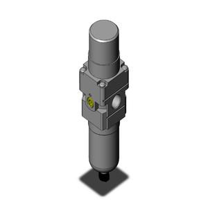 SMC VALVES AW20-02C-2-A Modular, 1/4 Inch Size, Port | AN9FBV