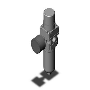 SMC VALVES AW20-02CG-A Modular, 1/4 Inch Size, Port | AN8RYB