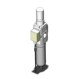 SMC VALVES AW20-F02CE3-B Regulator, 1/4 Inch Modular | AP2ZYH