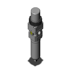 SMC VALVES AW20-F02CH-CA Filterregler, 1/4 Anschlussgröße | AN9DWT