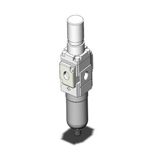 SMC VALVES AW20-N01-CZ-B Filterregler, 1/8 Anschlussgröße | AN8QUR