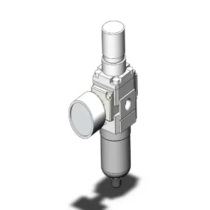 SMC VALVES AW20-N01M-6CZ-B Regulator, 1/8 Inch Modular | AN9FBQ